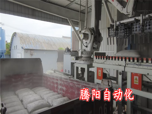 自动化装车机器人提升肥料物流标准化水平